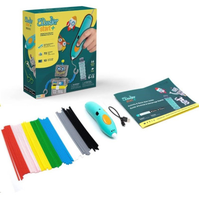 3Doodler 3D Pero Start+ a 72 náplní + 12 šablón