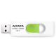 ADATA Flash Disk 128GB UV320, USB 3.1 Dash Drive, biela/zelená