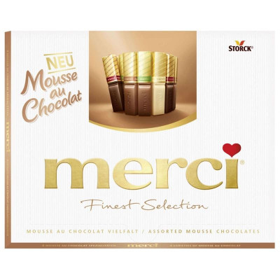 Pralinky Merci - Mousse au Chocolat, 210g