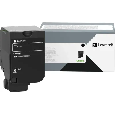 Lexmark 24B7560, originálny toner, čierny