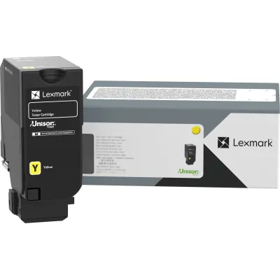 Lexmark 24B7559, originálny toner, žltý