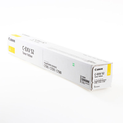 Canon C-EXV52Y (1001C002), originálny toner, žltý