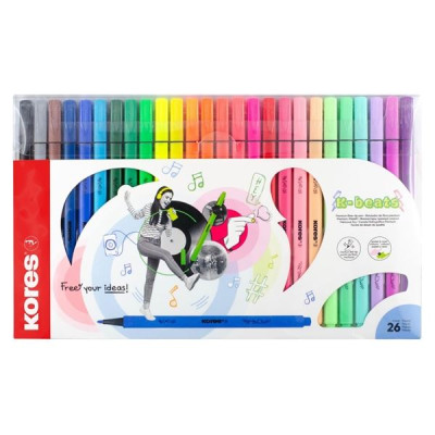 Fixy Kores K-Beats, sada 26 farieb