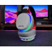 Marvo MONKA ECHO, slúchadlá s mikrofónom, biela, podsvietená, Tri-mode