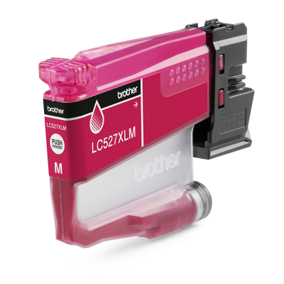 Brother LC-527XLM, originálny atrament, purpurový