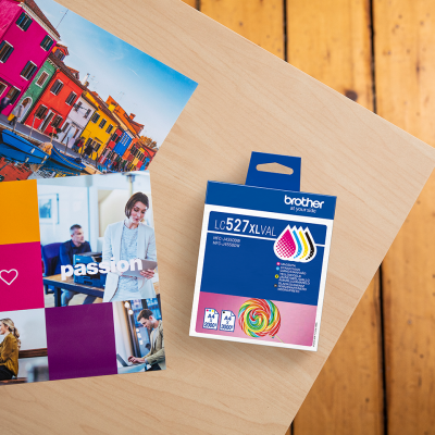 Brother LC-527XLVAL, originálny atrament, CMYK, 4-pack