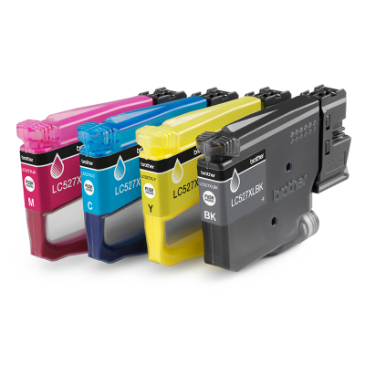 Brother LC-527XLVAL, originálny atrament, CMYK, 4-pack