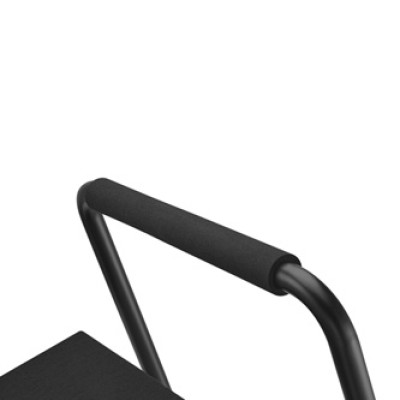 Powerton ERGO FLEX podstavec pod nohy, čierny