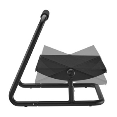 Powerton ERGO FLEX podstavec pod nohy, čierny