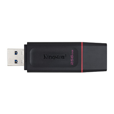 Kingston USB flash disk, USB 3.0, 256GB, DataTraveler Exodia, čierny, DTX/256GB, USB A, s krytkou