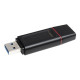 Kingston USB flash disk, USB 3.0, 256GB, DataTraveler Exodia, čierny, DTX/256GB, USB A, s krytkou