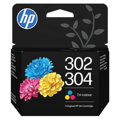 HP B7RT6AE (302/304), originálny atrament, farebný