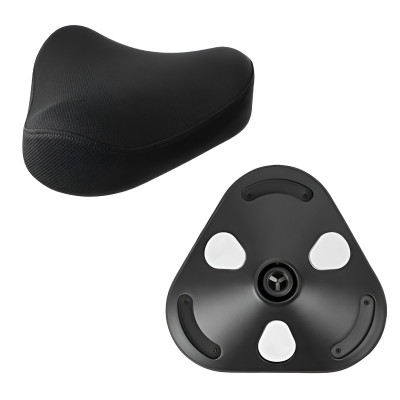 Powerton ERGO BALANC Balančná ergonomická stolička, čierna
