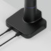 Powerton ERGO STRYNX Polohovatelný držák pro monitor, bílo/černá, 2-30KG, svorka, 24