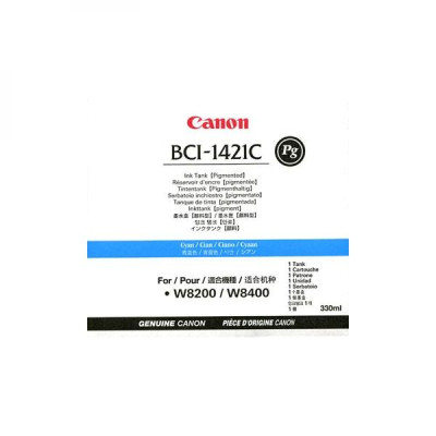 Canon BCI-1421PC (8371A001), originálny atrament, photo azúrový, 330 ml