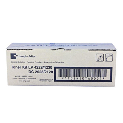 Triumph Adler TK-4228 (4422810015, 4422810010), originálny toner, čierny