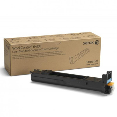 Xerox 106R01320, originálny toner, azúrový