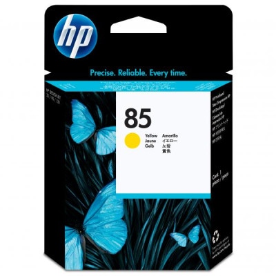 HP C9422A (85), originálna tlačová hlava, žltá