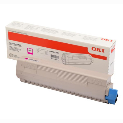 Oki C823 (46471102), originálny toner, purpurový