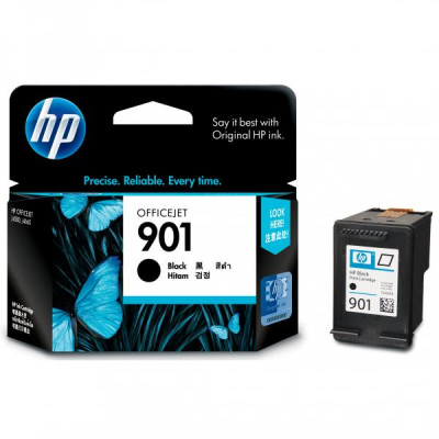 HP CC653AE (901), originálny atrament, čierny, 4 ml