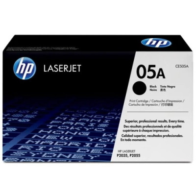 HP CE505A (05A), originálny toner, čierny, VÝPREDAJ, náhradný obal