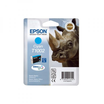 Epson T1002 (C13T10024010), originálny atrament, azúrový, 11,1 ml
