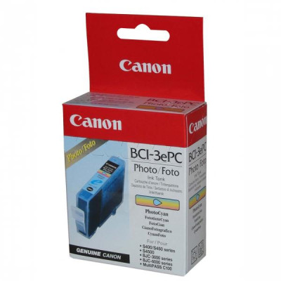 Canon BCI-3ePC (4483A002), originálny atrament, photo azúrový, 13 ml