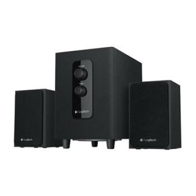 Logitech Repro Z443, 2.1, 55W RMS, čierne drevo