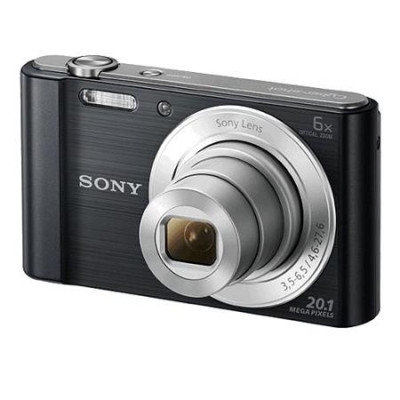 SONY DSC-W810B - fotoaparát 20,1 MP, 6x zoom, 2,7 ” LCD - BLACK