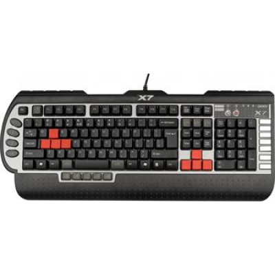 A4tech G800MU, profesionálna herná klávesnica,USB HUB,Audio In / Out,PS2