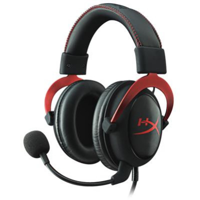 HyperX Cloud II Headset , 7.1 Surr, Red