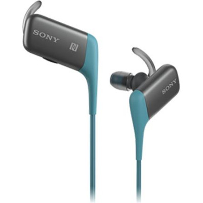 Sony MDR-AS600BT - športové bezdrôtové slúchadlá, do uší, zelená, vodeodolné, bluetooth, NFC
