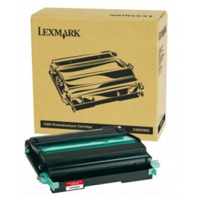 Lexmark C500X26G, originálny valec, čierny