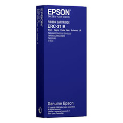 Epson C43S015369 (ERC-31 B), originálna páska, čierna