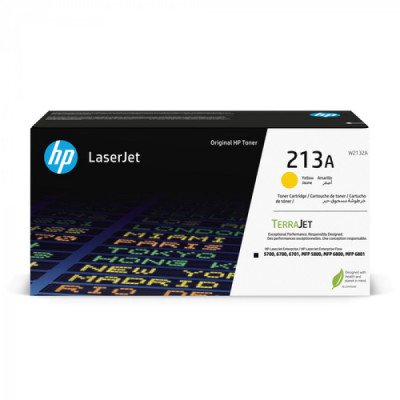 HP W2132A (213A), originálny toner, žltý