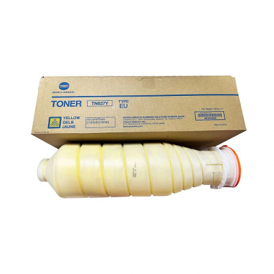 Konica Minolta TN-627Y (ACVV250), originálny toner, žltý
