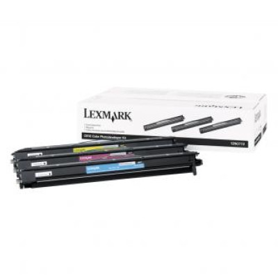 Lexmark 12N0772, originálny valec, CMY, 3-pack
