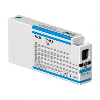 Epson T54X2 (C13T54X200), originálny atrament, azúrový, 350 ml, UltraChrome HDX/HD