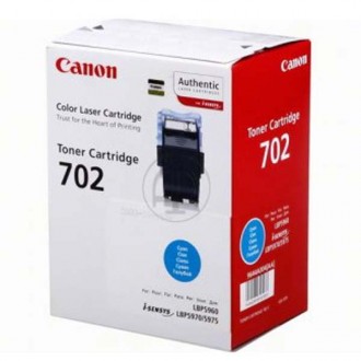 Canon CRG-702C (9644A004), originálny toner, azúrový