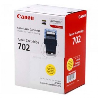 Canon CRG-702Y (9642A004), originálny toner, žltý