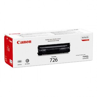 Canon CRG-726Bk (3483B002), originálny toner, čierny