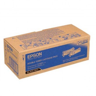 Epson C13S050631, originálny toner, čierny, 2-pack
