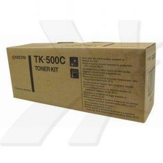 Kyocera TK-500C, originálny toner, azúrový