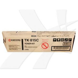 Kyocera TK-815C, originálny toner, azúrový