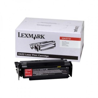 Lexmark 12A3710, originálny toner, čierny