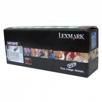Lexmark 34016HE, originálny toner, čierny
