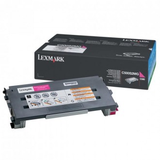 Lexmark C500S2MG, originálny toner, purpurový
