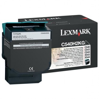 Lexmark C540H2BG, originálny toner, čierny