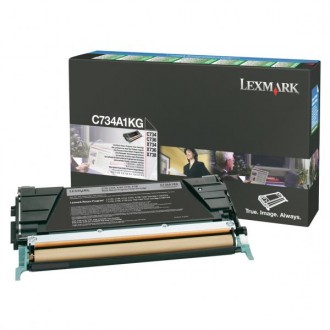 Lexmark C734A1KG, originálny toner, čierny