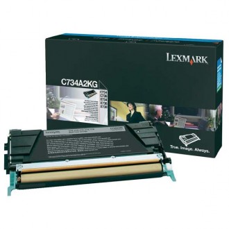 Lexmark C734A2KG, originálny toner, čierny